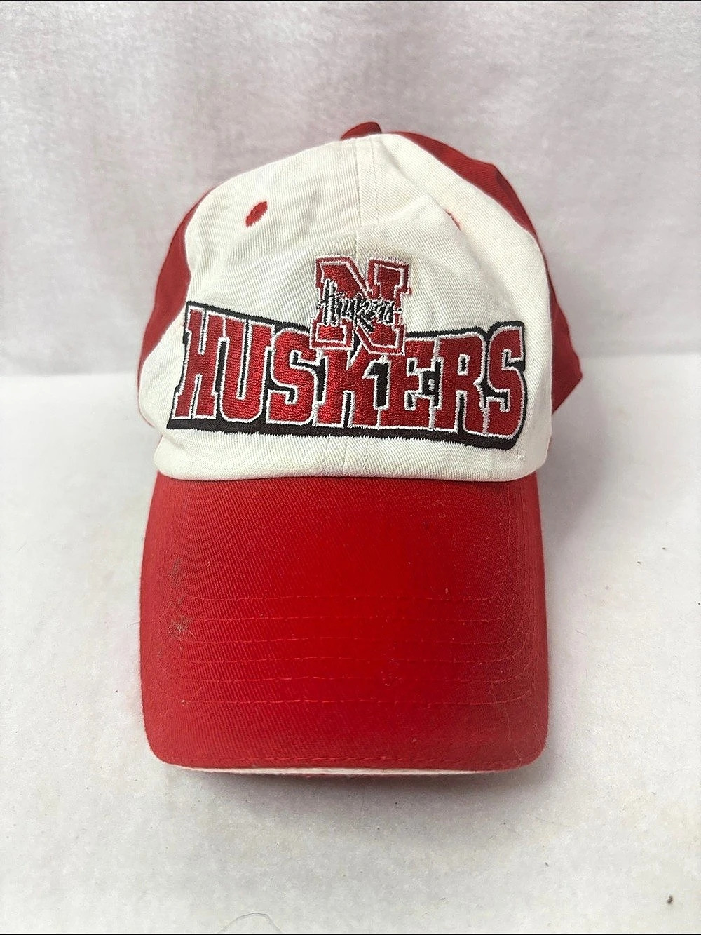 Nebraska Huskers cap Red & White Cotton Cap captivating headgear